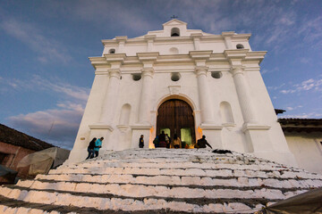 Iglesia de Santo Tomás, Chichicastenango ,municipio del departamento de El Quiché, Guatemala,...