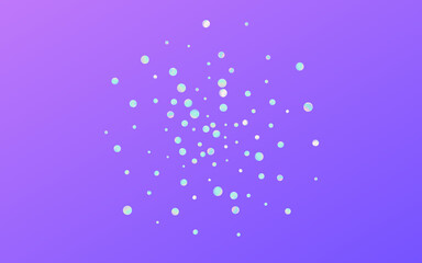 Colored Splash Flying Blue Background. Unicorn 