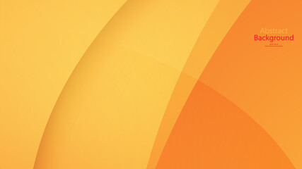 Warm tone and Orange color background abstract art vector