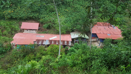 setlement at the Sierra Nevada de Santa Marta