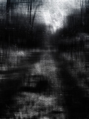 Dark grunge scary horror landscape, mysterious wallpaper