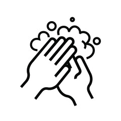 Hand wash vector icon  Illustration