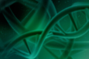 3d render of dna structure, abstract background
