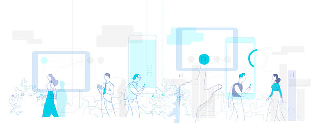 Concetto per strategia di progetto e comunicazione digitale   © Hurca!