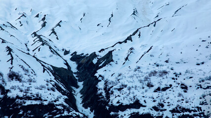 The majestic ice peaks of Glacier Bay National Park, Alaska, USA