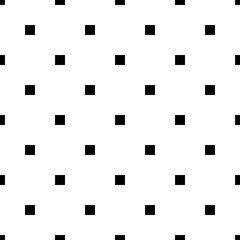 vector black white seamless pattern square, quadratic