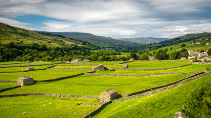 Swaledale in the Yorkshire Dales National Park, England