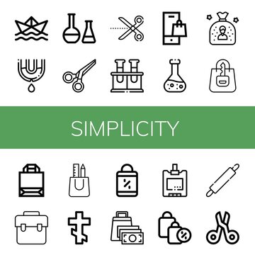 Simplicity Icon Set