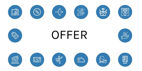 offer simple icons set