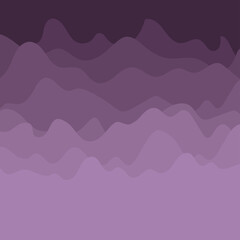 Purple wave abstract background. Vector illustration.