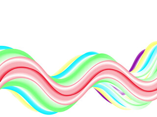 Decorative abstract color wave background design. A smooth whirlwind flows.eps 10