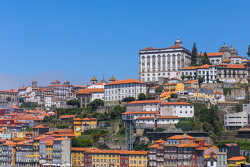 Naklejka na ściany i meble Ribeira in Porto, Portugal