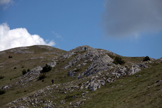 View From The Ridge Of Slavyanka Mountain - Near Gotcev Peak, Slavyanka National Park (Ali Botush Reservation) in Bulgaria, Europe