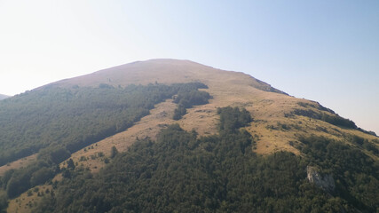 Fototapeta na wymiar Mountains of Galicica National Park, Macedonia.