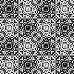 seamless monochrome pattern