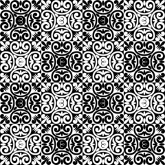 seamless monochrome pattern
