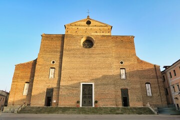 old church, photo as a background , in sant antonio prato della valle, padova, padua italy