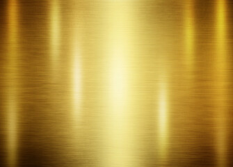Gold polished metal texture, steel background