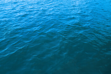 Beautiful ripply sea water surface as background