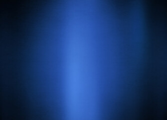Blue polished metal background or texture stainless steel surface