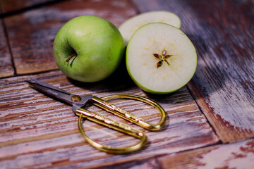 green Apple in the section