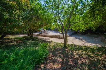 Zona arqueológica de Huatulco en el Parque Eco-Arqueológico de Copalita, Huatulco, Oaxaca