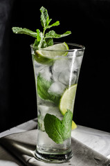 mojito cocktail on the table