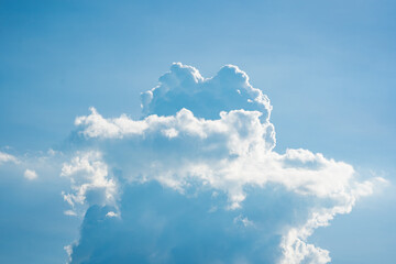 Clouds on sky background