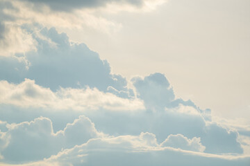 Clouds on sky background