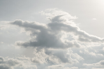 Fototapeta na wymiar Clouds on sky background