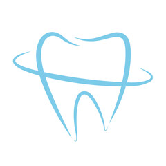 Tooth icon, Dental logo vector, Dentist symbol