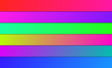 Full spectrum color pallete. Warm and cold color sets