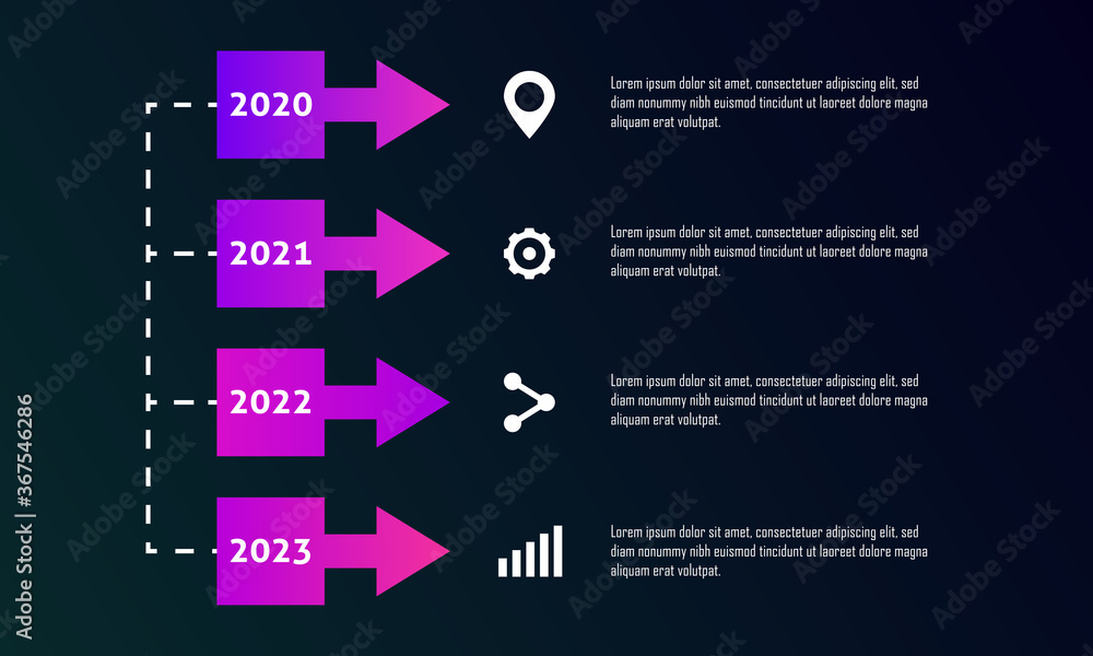 Poster vector infographic design. eps 10. can be used for diagram, banner, number options, workflow layout,