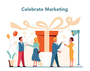 Event manager or service concept. Celebration or meeting