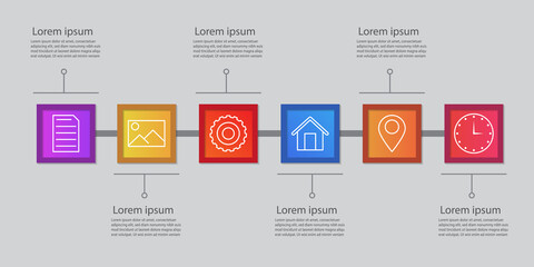 Vector Infographic design. Eps 10. Can be used for diagram, banner, number options, workflow layout, step up options or web design