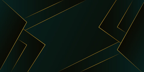 Abstract luxury light with triangles gold grey gradient background