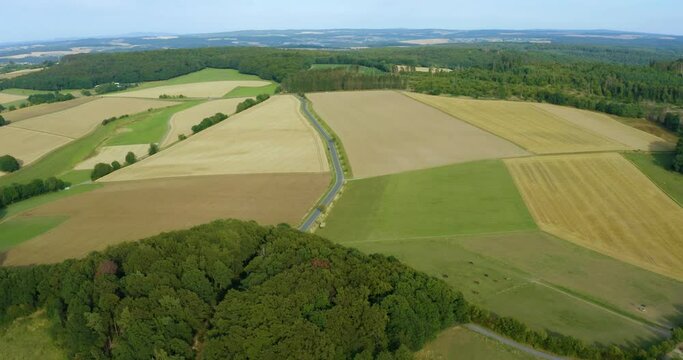 flight above fields, oberes mittelrheintal part A