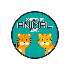 World Animal Day. Vector Illustration