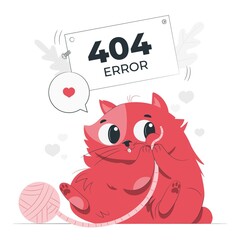 ошибка страшная а котик милый