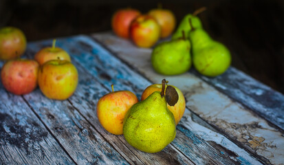 pears and apples