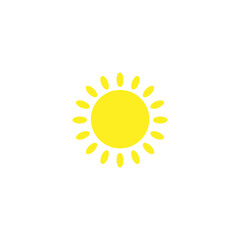Sun Logo Concept Design Illustration