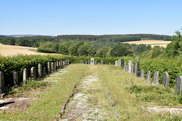 Fototapeta premium Jüdischer Friedhof in Laufersweiler