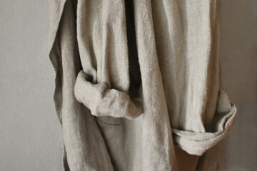 old linen shirt