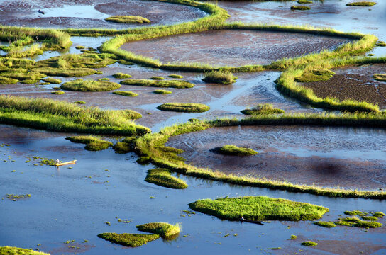 lake and pattern at manipur india