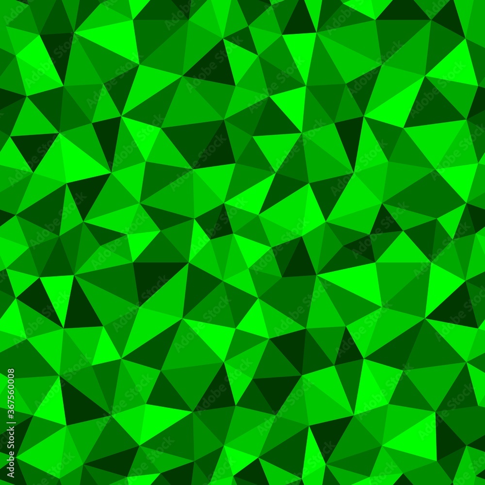 Canvas Prints abstract multicolor emerald green background. vector polygonal design