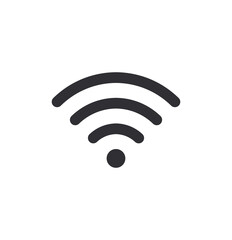Wifi icon. Free WiFi sign. Wifi zone. Free internet. Mobile internet. Internet connection. Communication sign. Vector illustration. Color easy to edit. Transparent background.