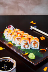 Sushi Roll / Salmon and Shrimp.