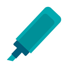 marker flat style icon vector design