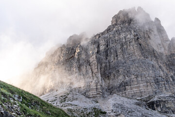 Tre cime di Lavaredo. Trentino Alto Adige. Italia