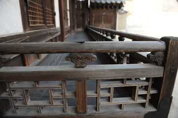 Famous historic Gyeongbokgung Palace in Seoul, South Korea